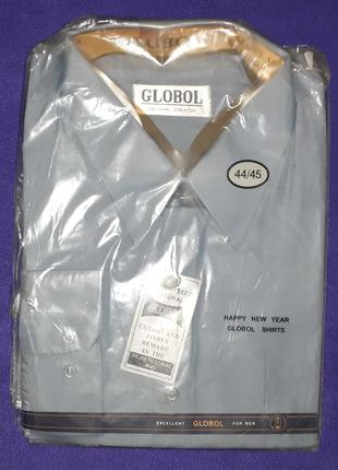 Нова сіра чоловіча сорочка GLOBOL розмір 44/45