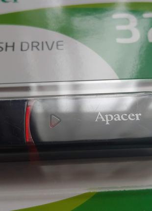 USB Флеш Пам'ять Apacer 32GB Black Нова