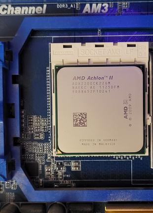 Продам проц Athlon II + память 2GB DDR3