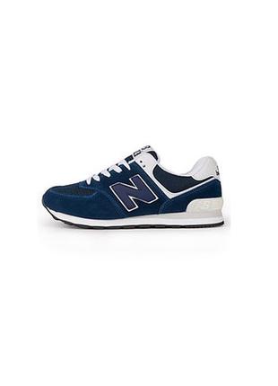 Синие кроссовки new balance 574 new balance