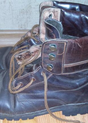 Ботинки утепленные зимние кожа FILA 43 размер Стелька 27см.