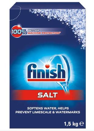 Соль специальная Finish Calgonit для посудомоечных машин 1.5кг