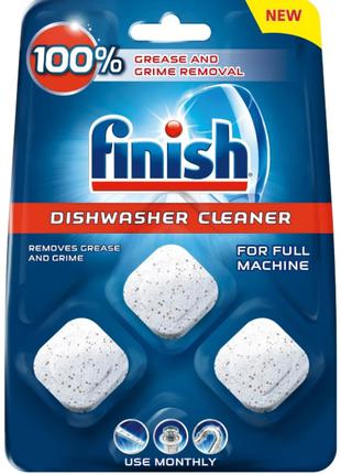 Средство Finish для очистки посудомоечных машин в капсулах, бе...