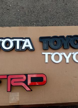 Эмблема Toyota Hilux Tundra FJ Cruiser TRD