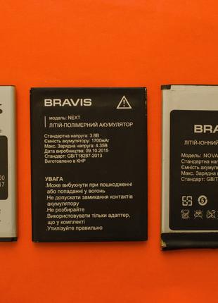 Аккумуляторы Акб Bravis NEXT NOVA C240 Middle Dual Sim (1700 mAh)