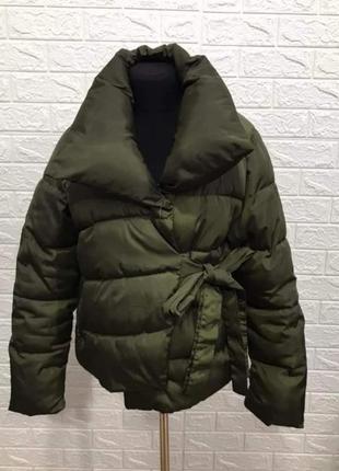 Короткая теплая трендовая курточка на рост 1.64-1.70 от yuyan