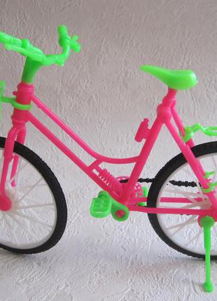 Кукольная миниатюра - велосипед для кукол барби, монстер хай