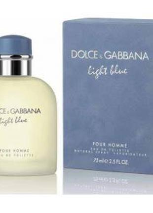 Мужская парфюмерия Dolce Gabbana Light Blue Pour Homme 125 ml