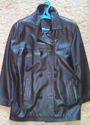 Куртка кожаная Vintage AKASO U.S FORCE leather biker jacket