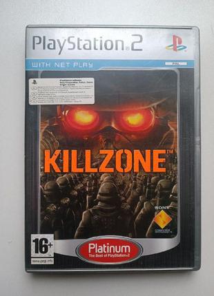 Игра Killzone Ps2, Playstation 2 - Б/У состояние 4/5
