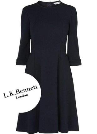 Базовое темно синее платье люкс качество l.k.bennett