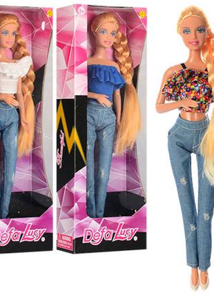 Кукла типа Барби Defa Lucy с длинными волосами 8355