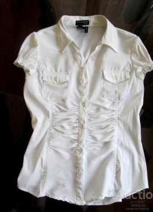 Белая классическая блузка из сша