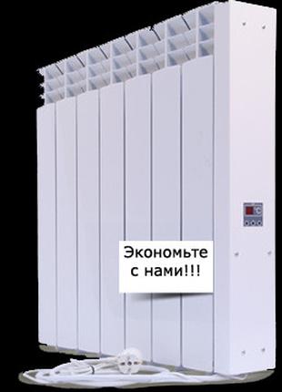 Радиатор электрический Эра-ЭКО Эконом 5 секций (650 Вт - 10 м2...