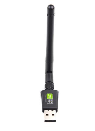 WiFi адаптер Kebidu USB с антенной 600 Мбит/с Plug&Play; Plug&...