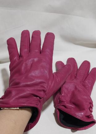 Жіночі рукавички натуральна шкіра