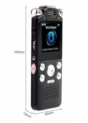 Мобильный Диктофон Noyazu 8 Гб с Быстрой зарядкой