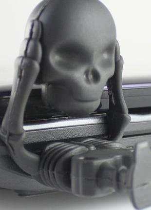 Оригинальная флешка Скелет USB 64 Gb 64 Gb Черный