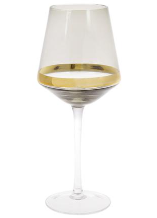 Набор (4шт.) бокалов для белого вина Etoile 400мл, цвет - дымч...