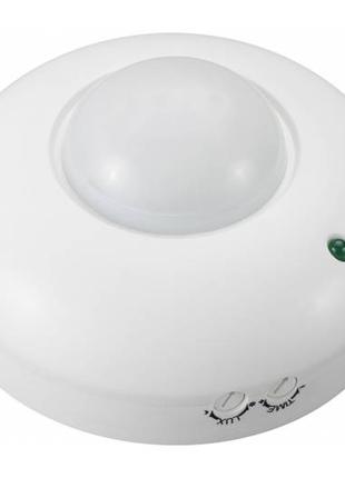 Датчик движения E.SENSOR.PIR.07.WHITE потолочный белый 360°