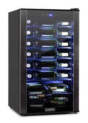 Винний холодильник Vinomatica 36, винний холодильник, чорний, ...
