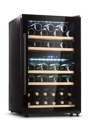 Холодильник для вина Barossa 40D 41, винний холодильник, чорни...