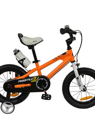 Велосипед RoyalBaby FREESTYLE 16", OFFICIAL UA, оранжевый