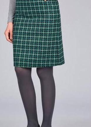 Шерстяная юбка на подкладке в английском стиле laura ashley