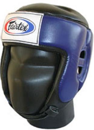 Шлем турнирный Fairtex HG9, XL, синий
