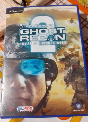 PC DVD-rom диск   "Ghost recon"  видео игра