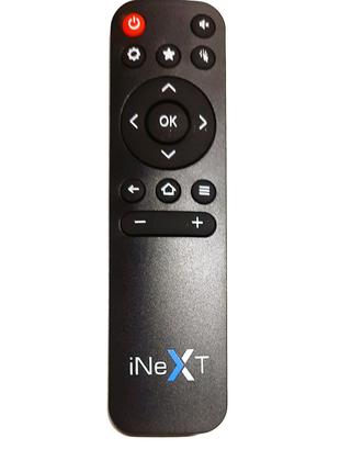 Оригинальный пульт для iptv приставки iNeXT 4KTV