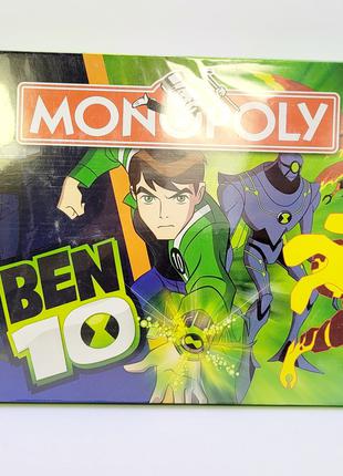 Игра настольная, монополия Ben 10 на английском языке 2728E-1