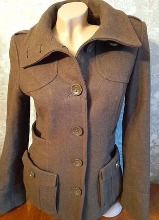 Новое  шикарное пальто из натуральной шерсти от бренда h&m