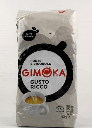 Кава у зернах Gimoka Gusto Ricco 1 кг Італія