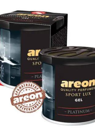 Освіжувач повітря AREON GEL CAN Sport Lux Platinum (GSL03)