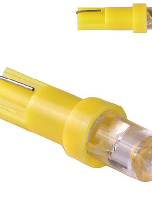 Лампа PULSO/габаритная/LED T5/1SMD-3030/12v/0.5w/3lm Yellow (L...