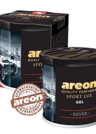 Освежитель воздуха AREON GEL CAN Sport Lux Silver (GSL02)