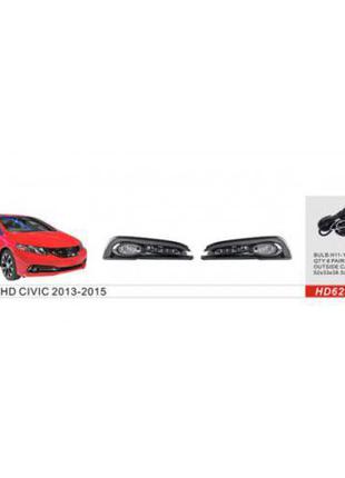 Фары доп.модель Honda Civic/2013-15/HD-623/H11-12V55W/эл.прово...
