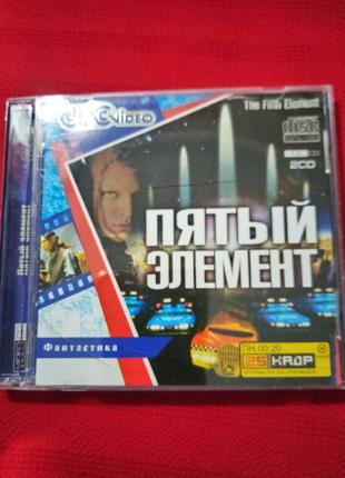 CD диск  2 видео диска "Пятый элемент"