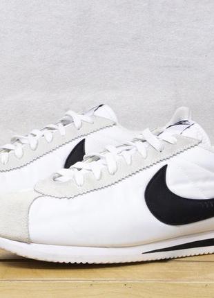 Nike classic cortez nylon white р 49 - 32 см кроссовки мужские...