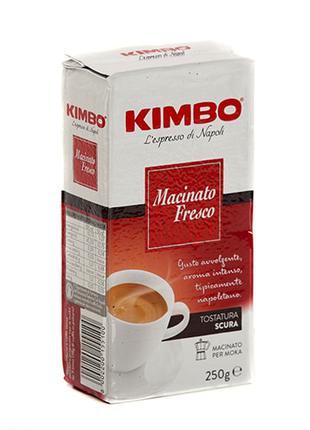 KIMBO MACINATO FRESCO молотый вкусный кофе импорт Польша Италия