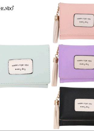Маленький, милий жіночий гаманець, 2 кольори, новий
