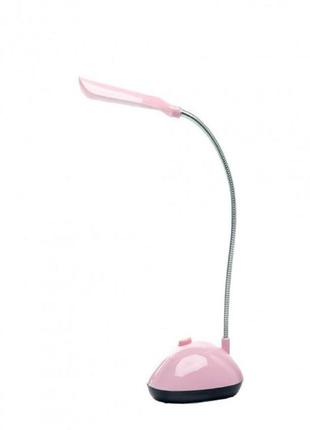 Настольная лампа bl-7188 светильник led розовая