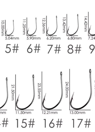 Крючки 7,8,9,10