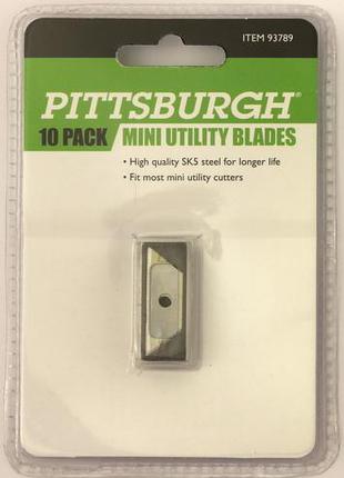 Трапециевидные лезвия для монтажных мини-ножей (упаковка 10 шт)