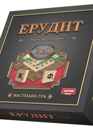 Игра настольная "Ерудит 2 в 1" Ost