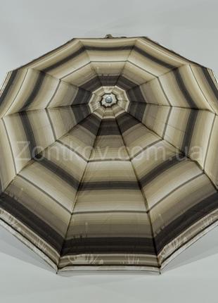 Женский зонтик полуавтомат "купон" на 10 спиц