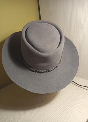 Винтажная фетровая шляпа beaver brand hats