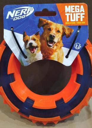 Игрушка для собак Кольцо с шипами Nerf Dog VP6682E TPR, 15 см