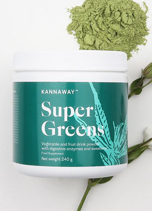 Пищевая добавка натуральная Kannaway SuperGreens смесь 40 минерал